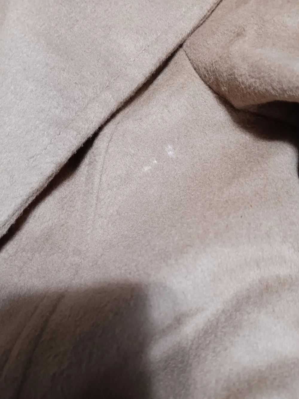 Michael Kors Taupe Belted Trench Coat With Shawl Hat